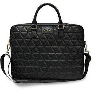 Guess Quilted brašna pro 15" notebook černá