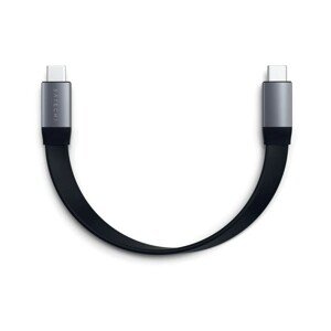 Satechi USB-C Gen2 plochý kabel vesmírně šedy