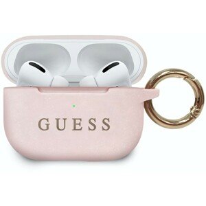 Guess silikonový kryt Airpods Pro světle růžový