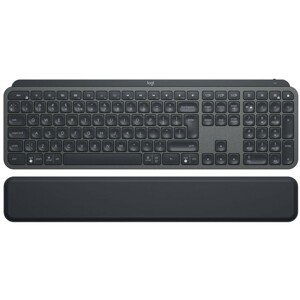 Logitech MX Keys US/INT černá/grafitová + opěrka zápěstí