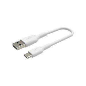 Belkin BOOST Charge USB-C/USB-A kabel, 15cm, bílý