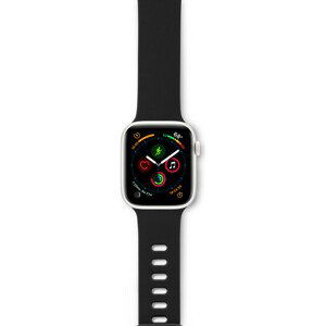 EPICO Silicone řemínek Apple Watch 38/40mm černý