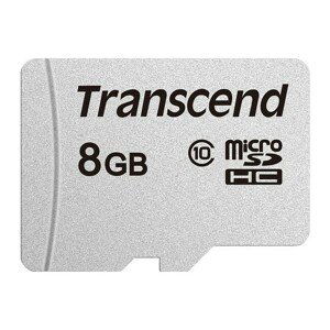 Transcend 8GB microSDHC 300S paměťová karta (bez adaptéru)