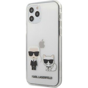 Karl Lagerfeld PC/TPU Karl &Choupette kryt iPhone 12 Pro Max 6.7" čirý