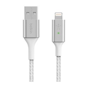 Belkin BOOST CHARGE LED kabel USB-A/Lightning 1,2m, bílý