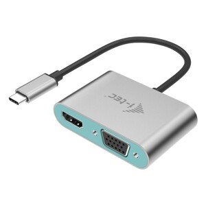 i-tec USB-C Metal HDMI and VGA Adapter