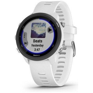 Garmin Forerunner 245 Music Optic černé/bílý řemínek