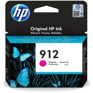 HP 912 inkoustová cartridge purpurová