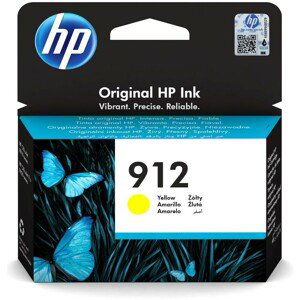 HP 912 inkoustová cartridge žlutá