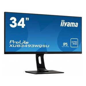 iiyama 34" Business UWQHD IPS Panel XUB3493WQSU-B1