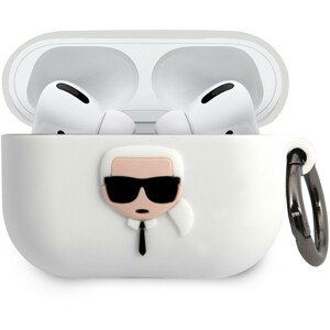 Karl Lagerfeld Karl Head pouzdro Airpods Pro bílé