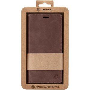 Tactical Xproof PU Kožené Book pouzdro Samsung Galaxy A02s Mud Brown