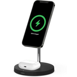 Belkin BOOST CHARGE PRO 2v1 nabíjecí stojánek 15W černý