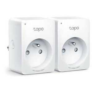 TP-Link Tapo P100 chytrá zásuvka WiFi, 2 kusy