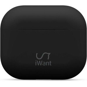 iWant AirPods 3.generace ultra-tenké pouzdro černé