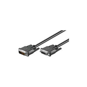 PremiumCord DVI-D prodlužovací kabel dual-link DVI(24+1) MF 3m