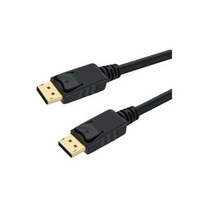 PremiumCord DisplayPort 1.2 přípojný kabel M/M zlacené konektory 0,5m