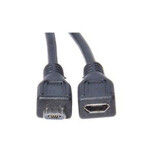 PremiumCord prodlužovací micro USB 2.0 M-F 2m