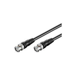 PremiumCord BNC kabel pro audio/video 75 Ohm M/M 1m