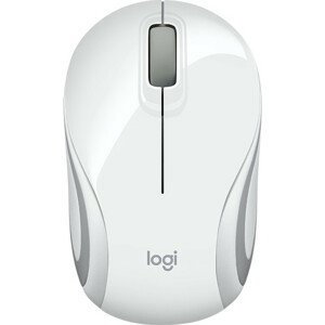 Logitech M187 myš, bílá
