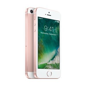 Apple iPhone SE 128GB růžově zlatý