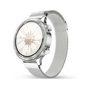 Aligator Watch Lady chytré hodinky stříbrné