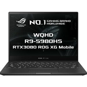 ASUS ROG Flow X13 + ROG XG Mobile RTX3080 (GV301QH-K5252T) černý