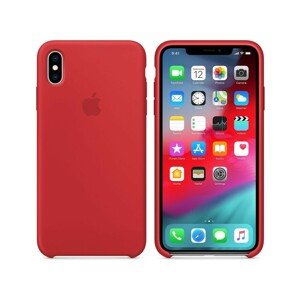 Apple silikonový kryt iPhone XS Max (PRODUCT) RED červený