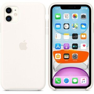 Apple silikonový kryt iPhone 11 bílý