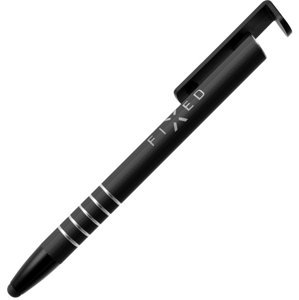 Psací pero 3v1 se stylusem pro dotykové displeje a stojánkem Fixed Pen, černé