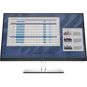 Hp Lcd monitor E27 G4-e-series-led monitor-27"-1920 x 1080 Full Hd (1080p) @ 60 Hz-ips-250 cd/m2-1000:1-5 ms-HDMI, Vga, Displayport-černá