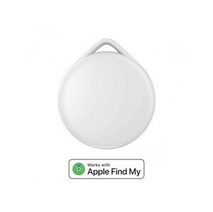 Armodd lokátor iTag bílý bez loga (AirTag alternativa) s podporou Apple Find My (Najít)