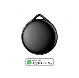 Armodd lokátor iTag černý bez loga (AirTag alternativa) s podporou Apple Find My (Najít)