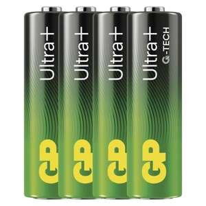 Gp tužková baterie Aa alkalická baterie Ultra Plus Aa (LR6) 4Pp Mb