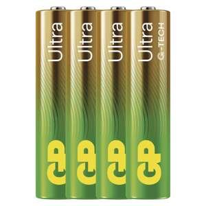 Gp mikrotužková baterie Aaa alkalická baterie Ultra Aaa (LR03) 4Pp Mb