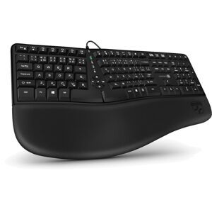 Connect It klávesnice for Health Ergo drátová ergonomická klávesnice, černá