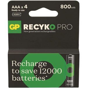 Gp nabíjecí baterie nabíjecí baterie Recyko Pro Aaa (HR03) 4Pp