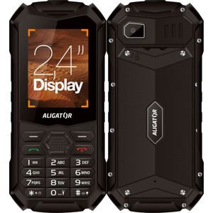 Aligator mobilní telefon R35 eXtremo Black