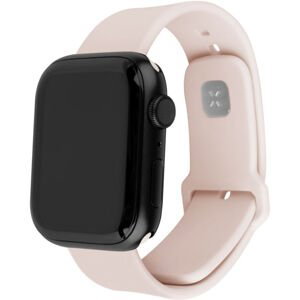 Set silikonových řemínků Fixed Silicone Sporty Strap pro Apple Watch 38/40/41mm, růžový