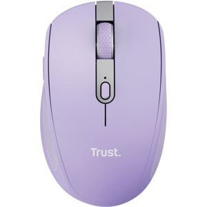 Trust myš Ozaa Compact Wireless Mouse Purple