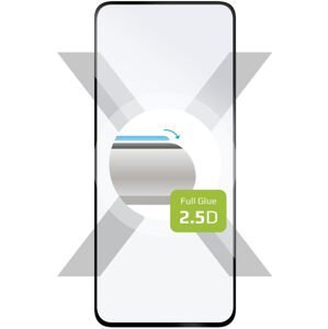 tvrzené sklo pro mobilní telefon Ochranné tvrzené sklo Fixed Full-cover pro Tecno Spark 20 Pro, lepení přes celý displej, černé