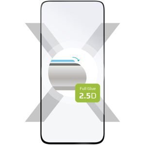 tvrzené sklo pro mobilní telefon Ochranné tvrzené sklo Fixed Full-cover pro Realme C67 4G, lepení přes celý displej, černé