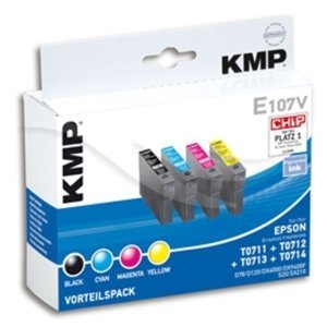Kmp inkoust E107v / Multipack T071140,t071240