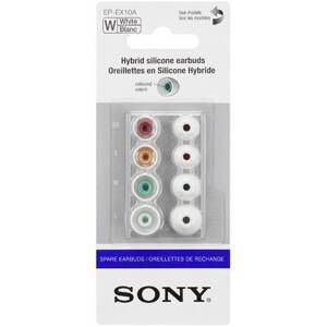 Sony náhradní silikonové koncovky pro sluchátka do uší/ 4 velikosti/ bílé