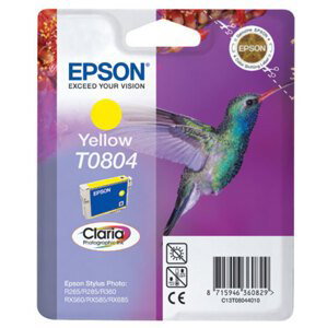 Epson inkoust R265/360,rx560 Yellow Ink cartridge (T0804)