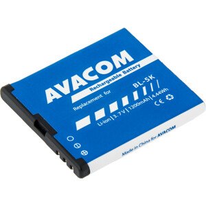 Avacom Baterie do mobilu Nokia Gsno-bl5k-s1200a Li-ion 3,7V 1200mAh - neoriginální - Baterie do mobilu Nokia C7-00 Li-ion 3,7V 1200mAh (náhrada Bl-5k)