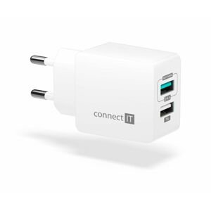 Connect It nabíječka pro mobil Fast Charge Cwc-2015-wh, bílý