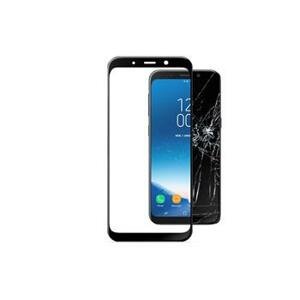 tvrzené sklo pro mobilní telefon Ochranné tvrzené sklo pro celý displej Cellularline Capsule pro Samsung Galaxy A8 (2018), černé