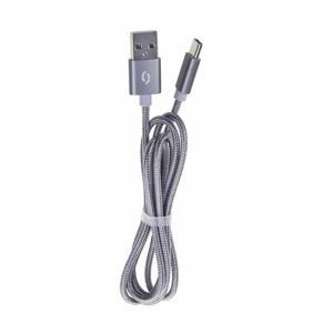 Aligator kabel Tuba 2A nabíjecí kabel Usb type C šedý (DAKT004)