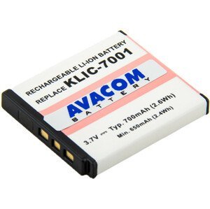Avacom Baterie do fotoaparátu Kodak Diko-7001-533n2 Li-ion 3.7V 700mAh - neoriginální - Baterie Kodak Klic-7001 Li-ion 3.7V 700mAh 2.6Wh